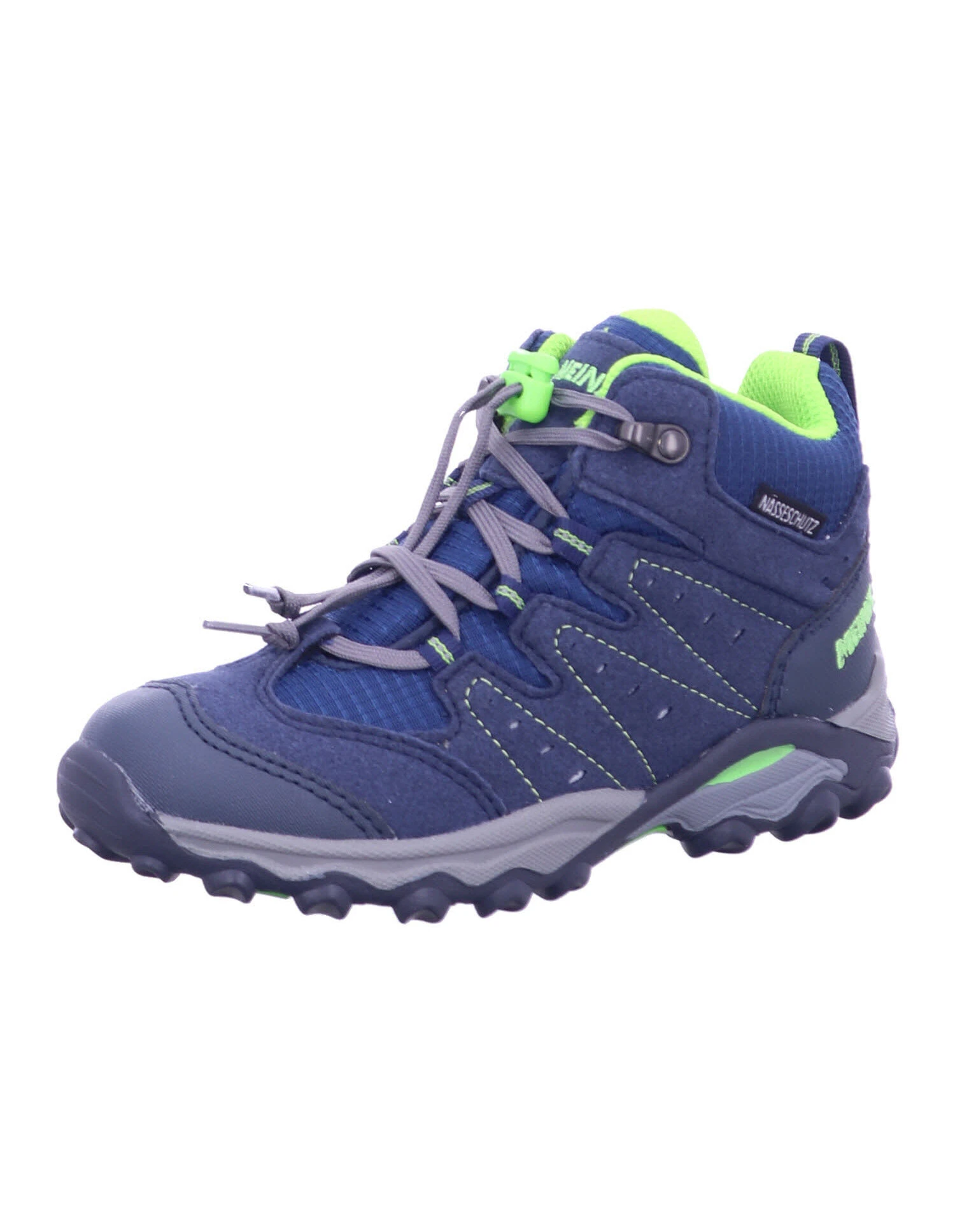 Meindl Halbschuhe Tuam Junior In Blau/lemon 3 Meindl Halbschuhe Tuam Junior In Blau/lemon