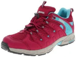 Meindl Hikingschuhe Respond Junior In Rubinrot/Türkis