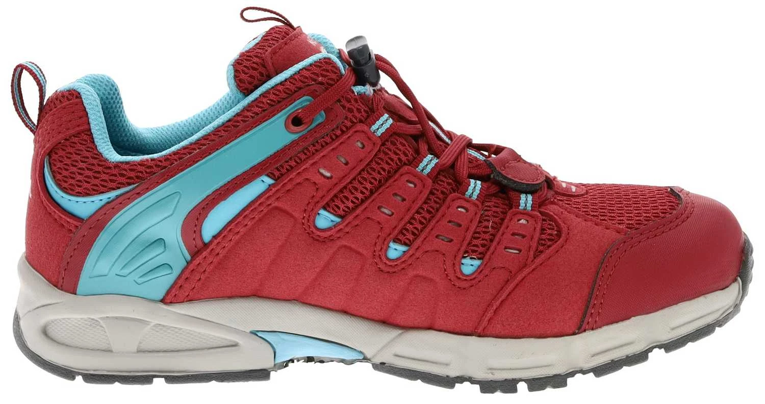 Meindl Hikingschuhe Snap Junior In Rubinrot/Türkis 4 Meindl Hikingschuhe Snap Junior In Rubinrot/Türkis – Bild 2