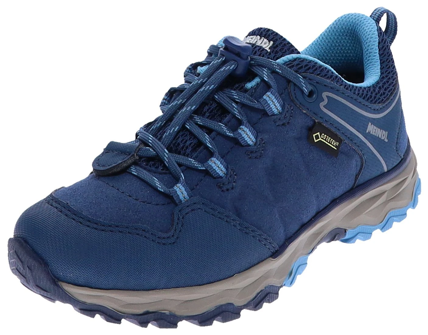 Meindl Kinderschuhe Ontario Junior GTX In Blau/Azur 3 Meindl Kinderschuhe Ontario Junior GTX In Blau/Azur