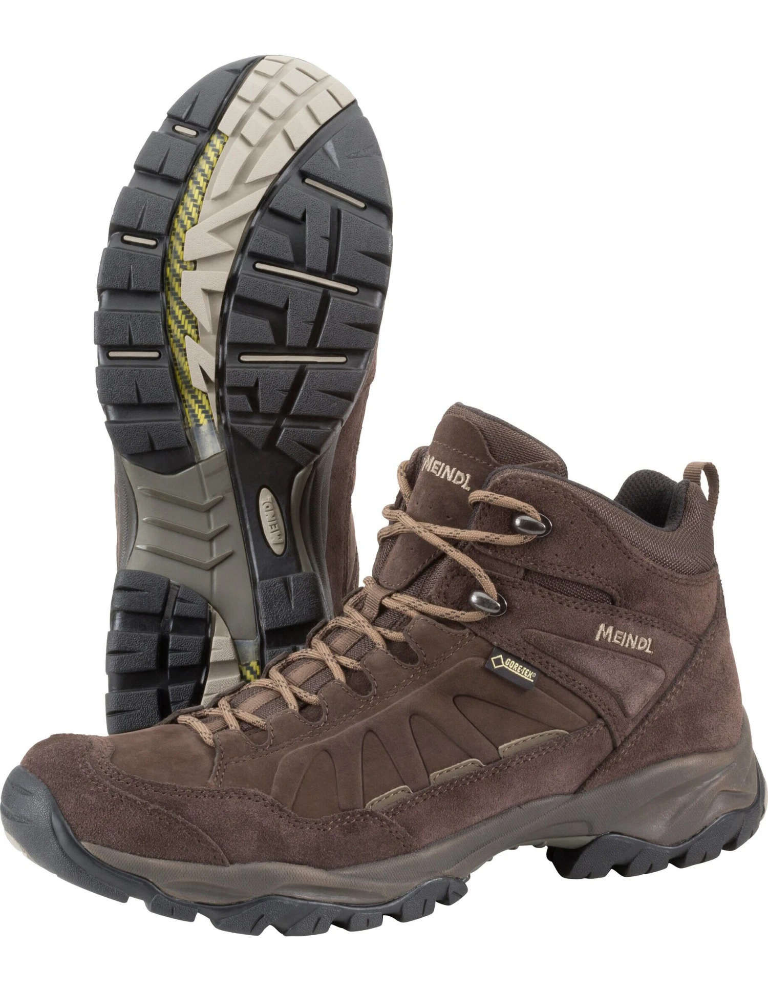 Meindl Outdoorschuh Nebraska Mid GTX In Braun 5 Meindl Outdoorschuh Nebraska Mid GTX In Braun – Bild 3