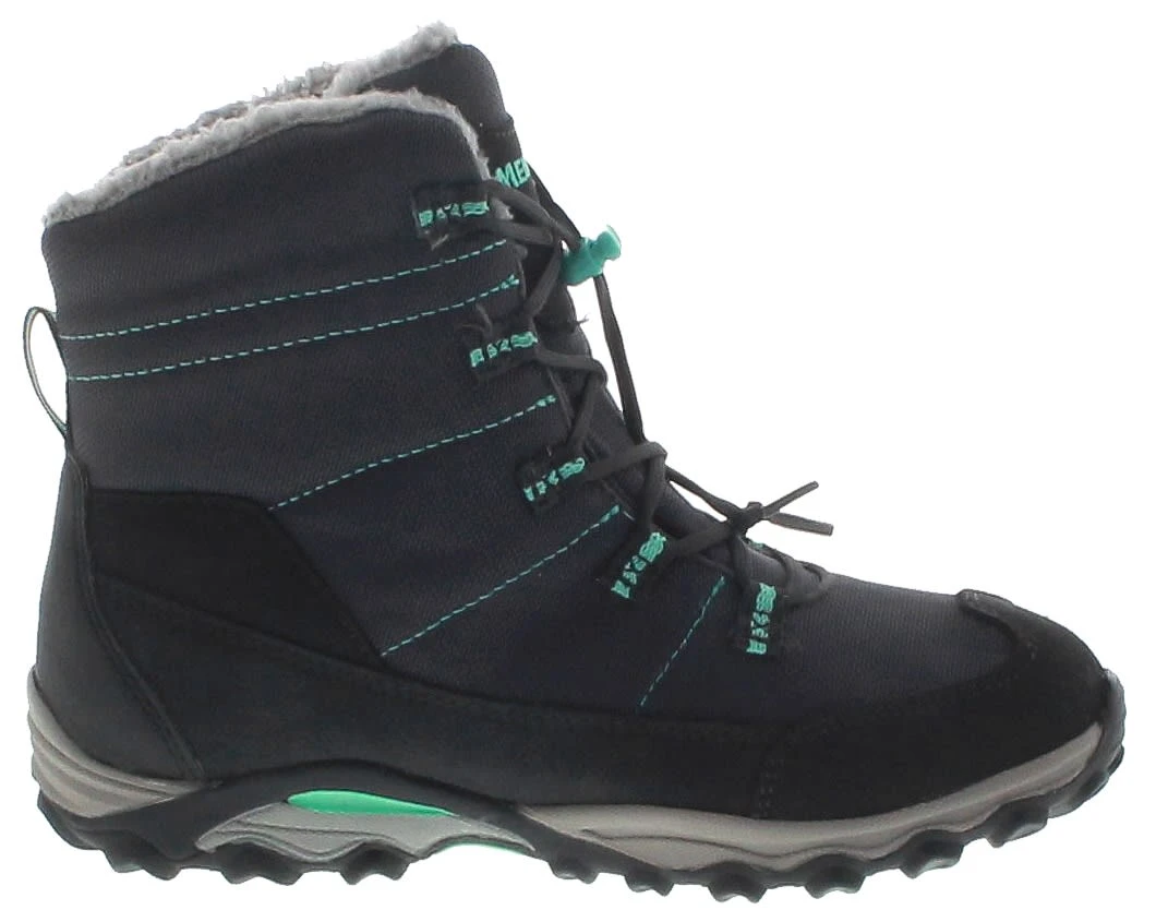 Meindl Winterstiefel YOLUP JUNIOR GTX In Graphit Türkis 4 Meindl Winterstiefel YOLUP JUNIOR GTX In Graphit Türkis – Bild 2