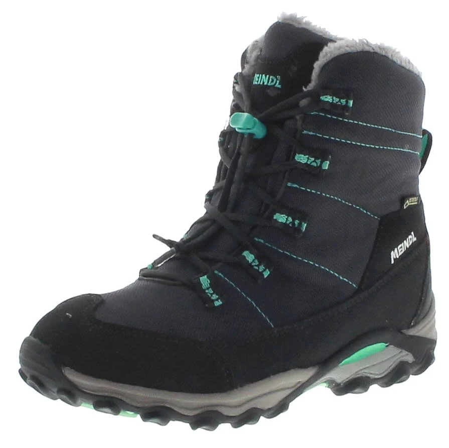 Meindl Winterstiefel YOLUP JUNIOR GTX In Graphit Türkis 3 Meindl Winterstiefel YOLUP JUNIOR GTX In Graphit Türkis